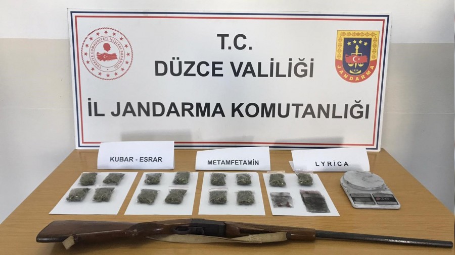 Dzce'de uyuturucu operasyonu